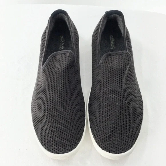 Allbirds Mens Tree Loungers TL Slip On Sneaker Grey Knit Upper Lightweight Sz 10 - Picture 2 of 10
